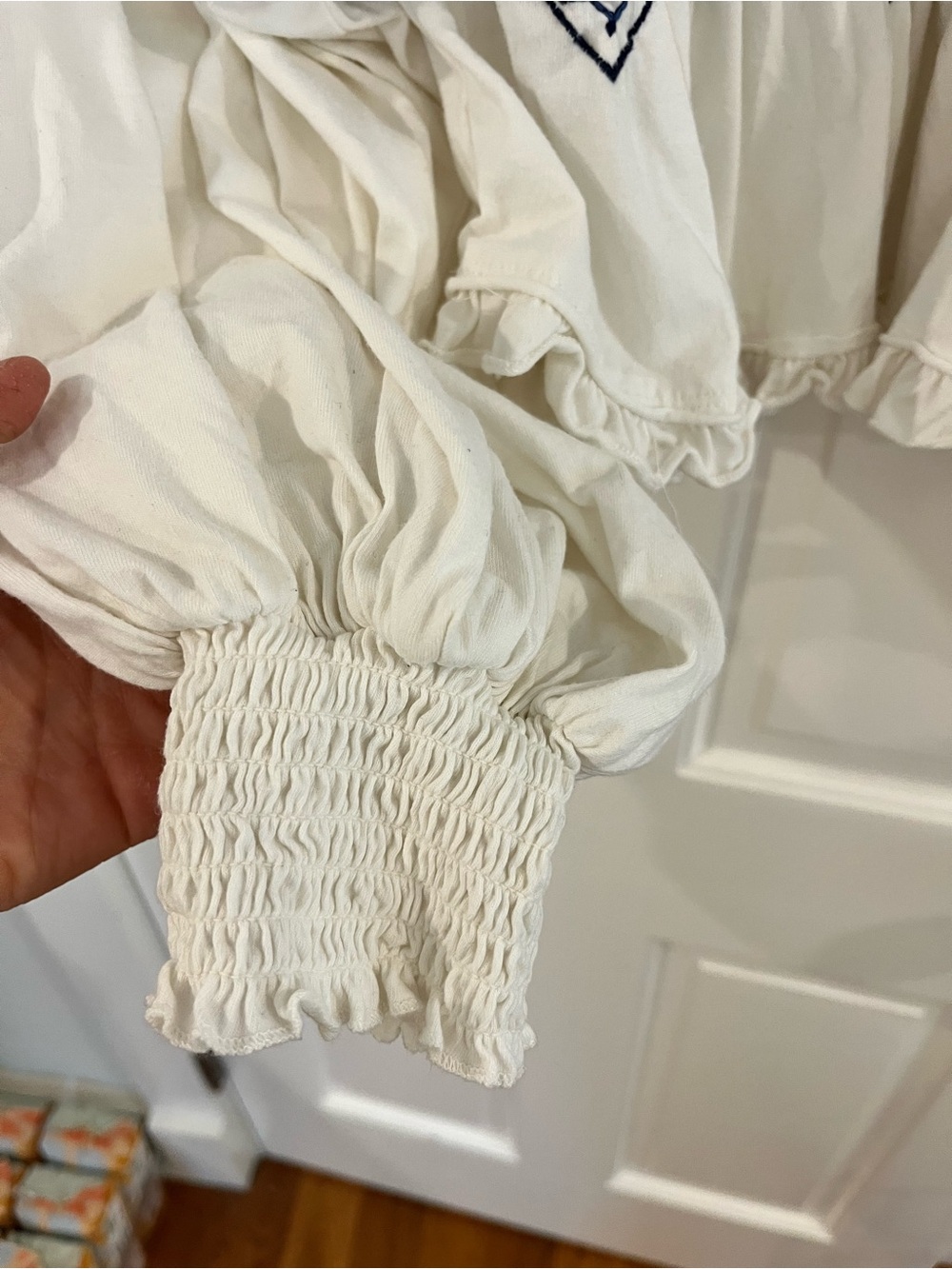 Free People Holly embroidered top - Picture 4 of 8